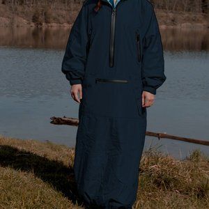 IWOM CONVERTIBLE JACKET 2.0: Navy Blue